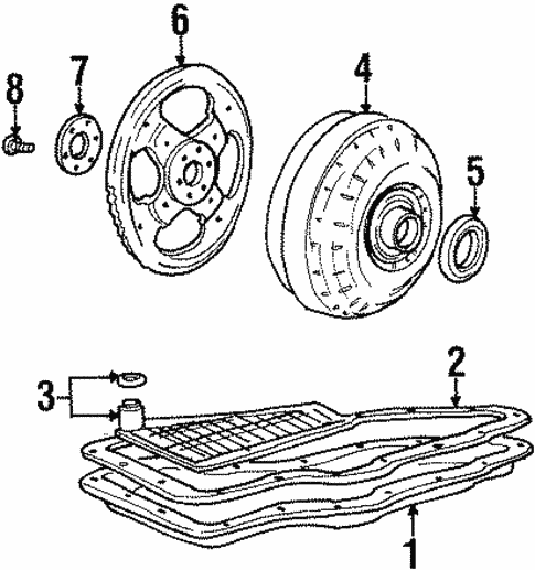 Transaxle Parts for 2000 Ford Windstar #0