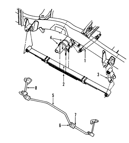 rear suspension for 2002 dodge dakota rear suspension for 2002 dodge dakota