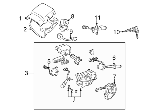 ELECTRICAL/SWITCHES for 1996 Toyota Tacoma #1