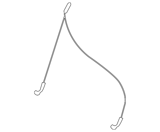 HHQ500020 Деталь RELEASE CABLE, LEFT