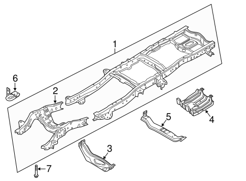 Body/Frame & Components for 2012 Ford F-250 Super Duty #2