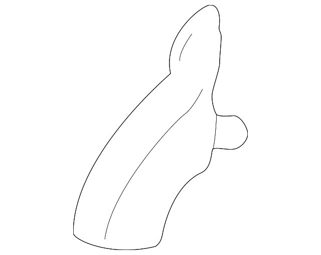 5S4Z-17K709-AA Деталь COVER, RIGHT