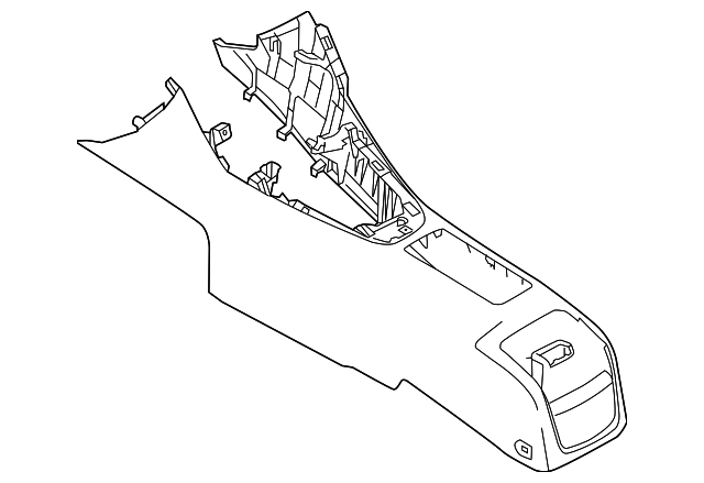 F1EZ-58045A36-AA Деталь CENTER CONSOLE