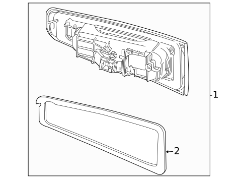 Tail Lamps for 2020 Mercedes-Benz GLS 580 #0
