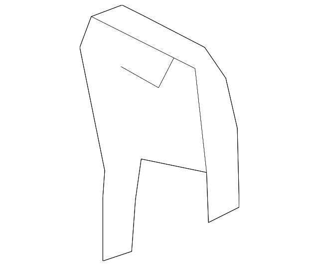 8A8Z-7462186-AA Деталь VALANCE, LEFT