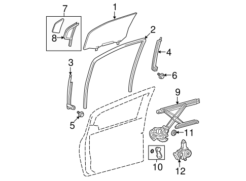 BODY/FRONT DOOR for 2009 Toyota Yaris #4