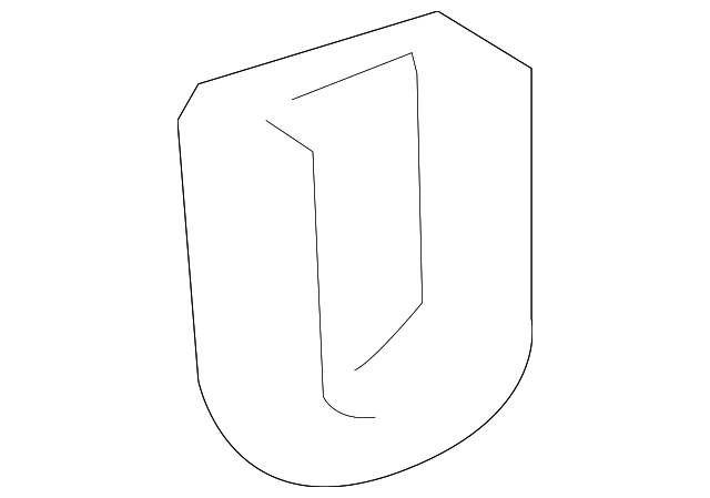 19204162 Деталь LOWER COVER, RIGHT