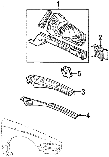 Mark VIII STRUCTURAL COMPONENTS & RAILS