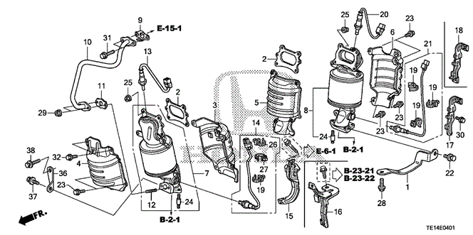 Engine/Converter (V6) for 2012 Honda ACCORD COUPE #1
