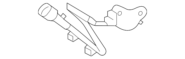 T2R18411 Деталь BRAKE HOSE, LEFT