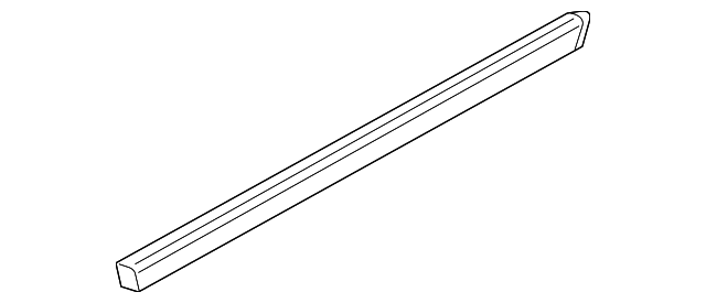 C2S20661 Деталь LOWER MOLDING, RIGHT