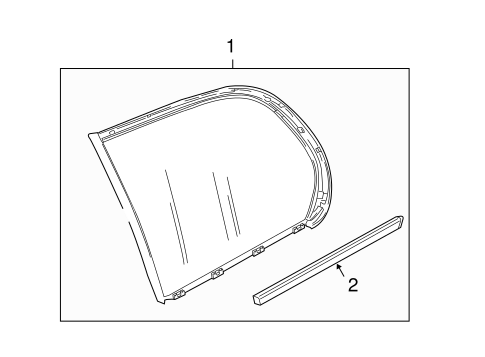 X-Type GLASS & HARDWARE