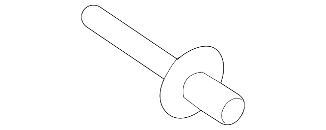 N-902-866-04 SUPPORT RIVET, RIGHT