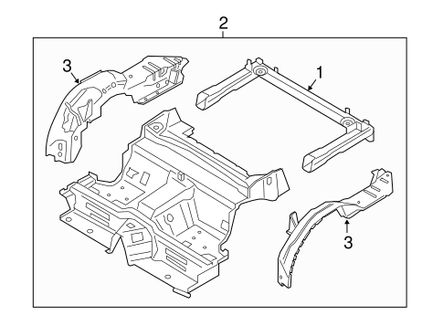 911 REAR BODY & FLOOR