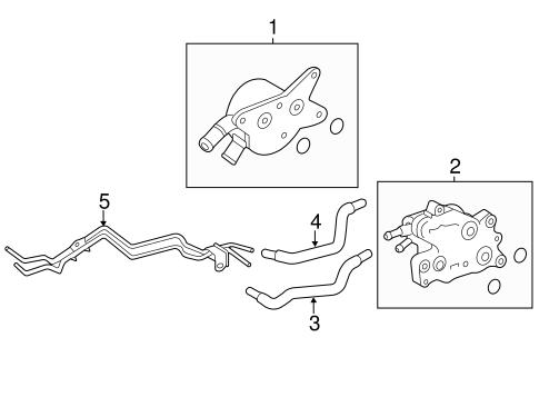 COOLING SYSTEM/TRANS OIL COOLER for 2011 Toyota Tundra #2