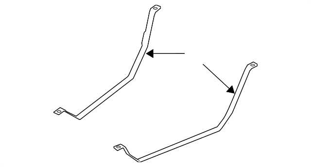 8A4Z-9092-A Деталь SUPPORT STRAP, LEFT