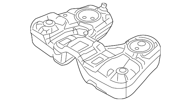 8A4Z-9002-A Деталь FUEL TANK