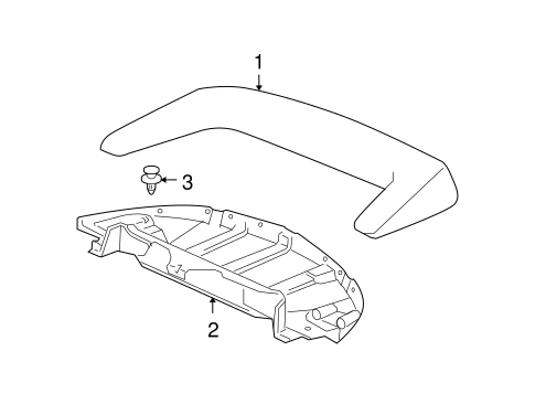 BODY/STOWAGE COMPARTMENT for 2008 Toyota Solara #1