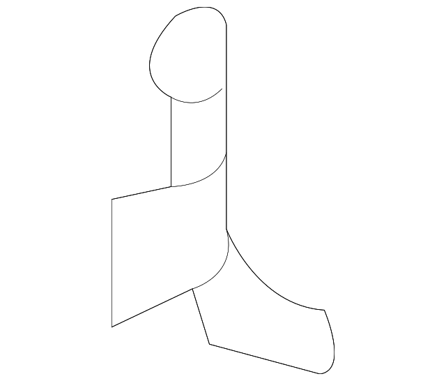 LR066488 Деталь EXTENSION PANEL, LEFT