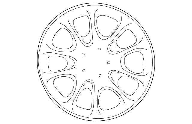 MJB6118AB WHEEL, ALLOY, LEFT