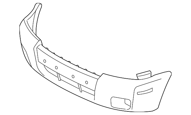 5E6Z-17D957-ABPTM Деталь BUMPER COVER