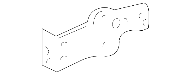 5E6Z-17A385-AAA Деталь LICENSE BRACKET