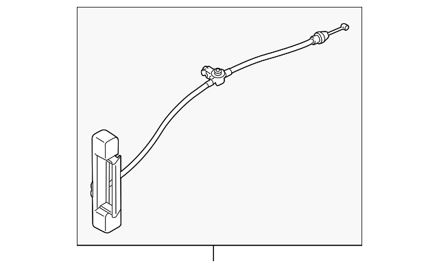 8T1Z-6122666-B HANDLE, INSIDE, RIGHT