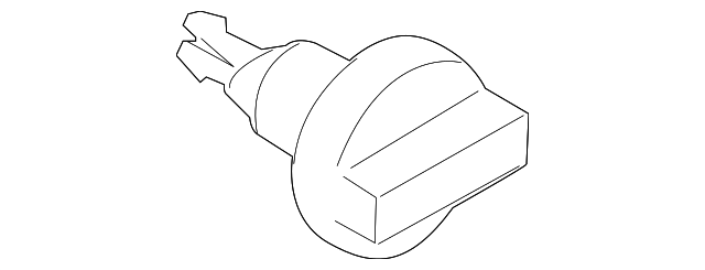8C1Z-6121850-A LOCK KNOB, RIGHT
