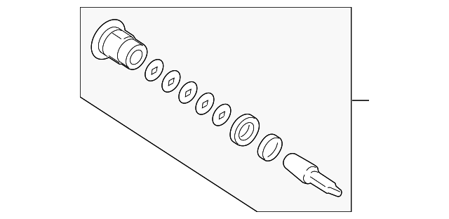 2T1Z-18168-C LOCK CYLINDER
