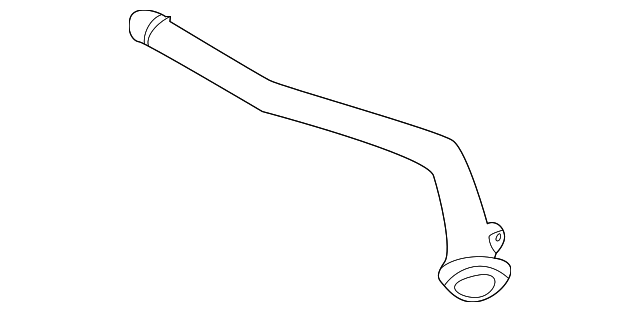3W4Z-19E630-BA Деталь OUTER DUCT, RIGHT