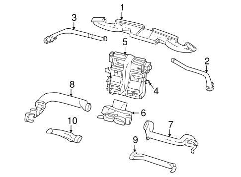 Body/Ducts for 2002 Ford Thunderbird #1
