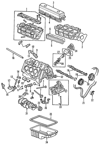 1995 Honda ACCORD SEDAN V6 EX (LEATHER/V-6) Cover, Front Cylinder Head - (12310P0GA01) 1995 Honda ACCORD SEDAN V6 EX (LEATHER/V-6) Cover, Front Cylinder Head - (12310P0GA01)