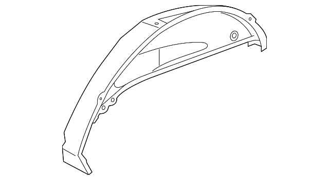 958-502-425-01-GRV Деталь INNER WHEELHOUSE, LEFT