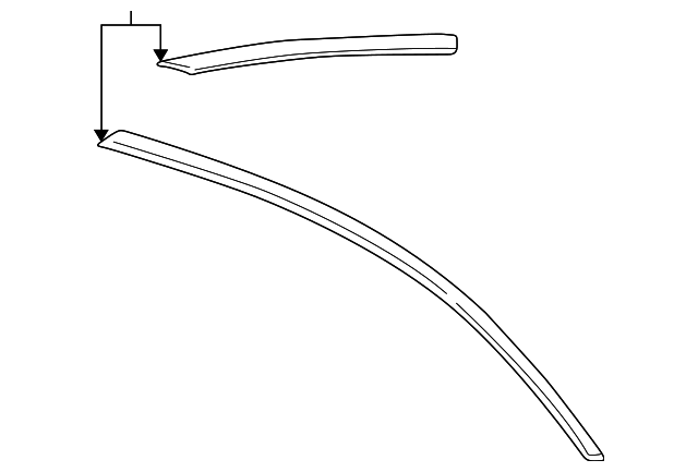 8618513 Деталь MOLDING ASSY