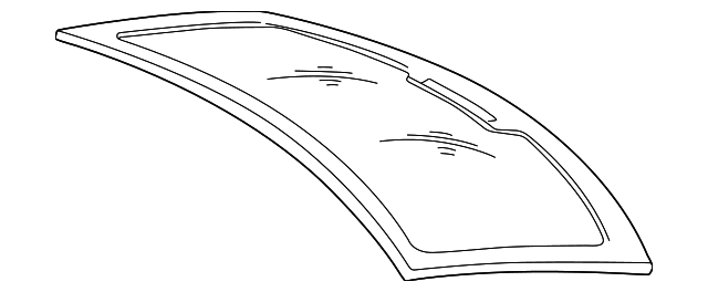 8618517 Деталь BACK GLASS