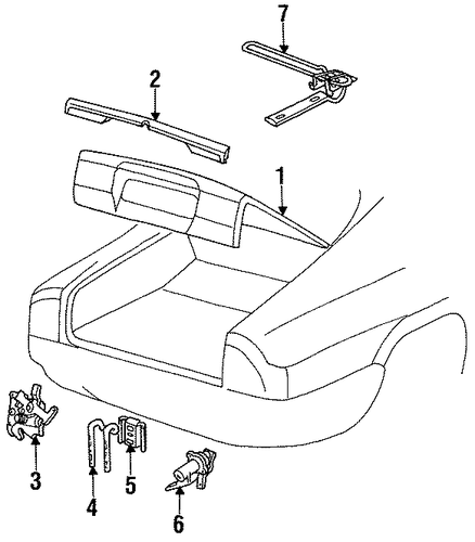 XJS LID & COMPONENTS