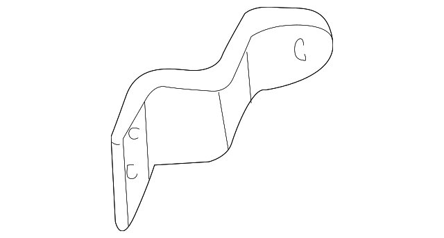 E7TZ1329954A Деталь HINGE, RIGHT