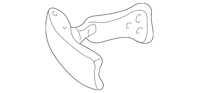 E6TZ13303A24A Деталь LATCH, LEFT