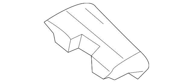 CK4Z-99611B91-A Деталь ANCHOR COVER, LEFT