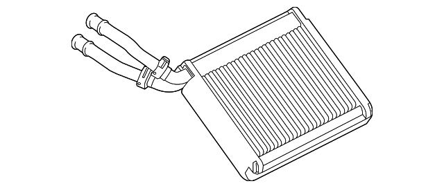 958-572-326-00 Деталь HEATER CORE
