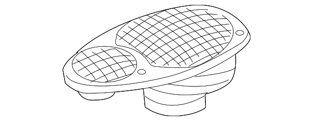 996-645-048-01-C50 Деталь INST PNL SPEAKER, LEFT