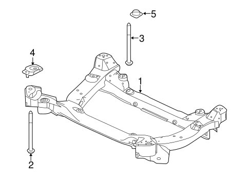 XJ ENGINE CROSSMEMBER 2