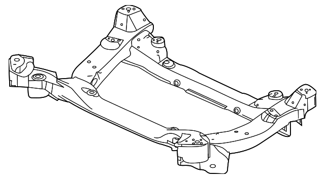 C2D19071 Деталь ENGINE CRADLE