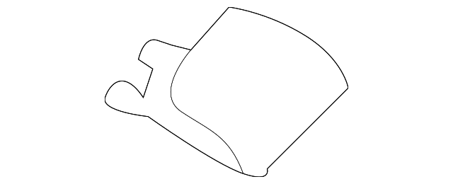 955-504-271-00 Деталь JACK COVER, LEFT