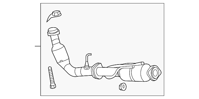 52059566AC Деталь CONVERTER & PIPE