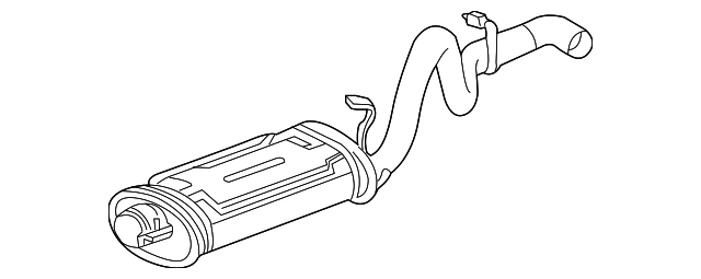 52059626AA Деталь MUFFLER W/TPIPE