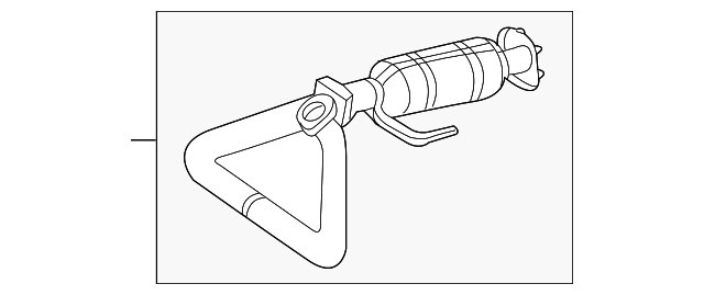 52101268AA Деталь CONVERTER & PIPE