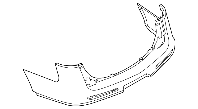 AE9Z-17K835-APTM BUMPER COVER