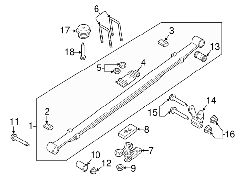 Rear Suspension/Rear Suspension for 2016 Ford F-150 #2