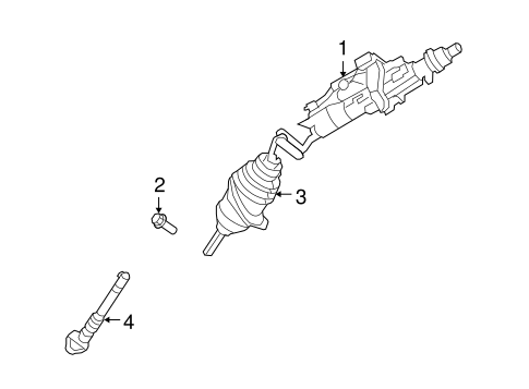 Steering/Steering Column Assembly for 2017 Dodge Challenger #1